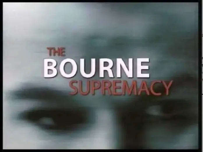Видео к фильму Превосходство Борна | The Bourne Supremacy - Trailer italiano
