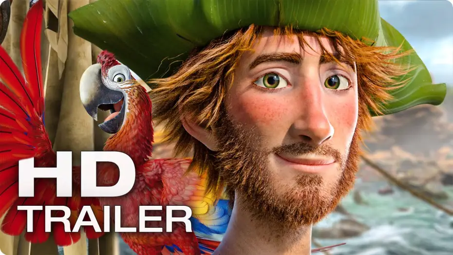 Видео к фильму Робинзон Крузо: Очень обитаемый остров | ROBINSON CRUSOE Trailer German Deutsch (2016)