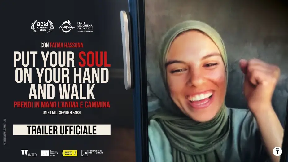 Видео к фильму Put your soul on your hand and walk | "Put Your Soul on Your Hand and Walk", Trailer Ufficiale | Wanted Cinema
