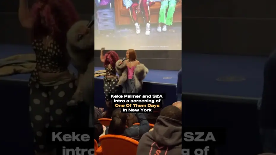 Видео к фильму Тот самый день | Keke Palmer and SZA attend a One Of Them Days screening in New York