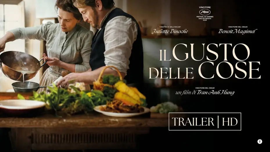 Видео к фильму Рецепт любви | Il gusto delle cose di Tran Ahn Hung, con Juliette Binoche e Beno&icirc;t Magimel - Trailer ITA HD