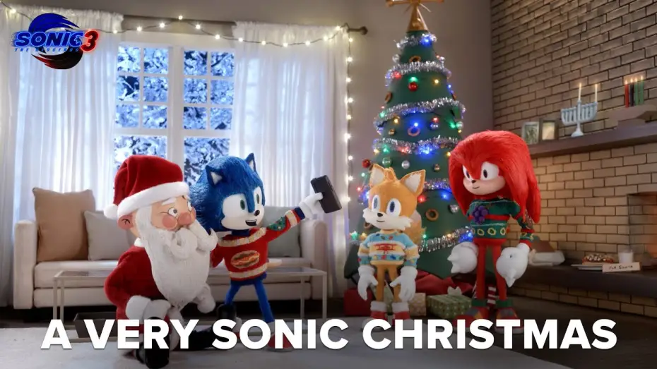 Видео к фильму Соник 3 | A Very Sonic Christmas