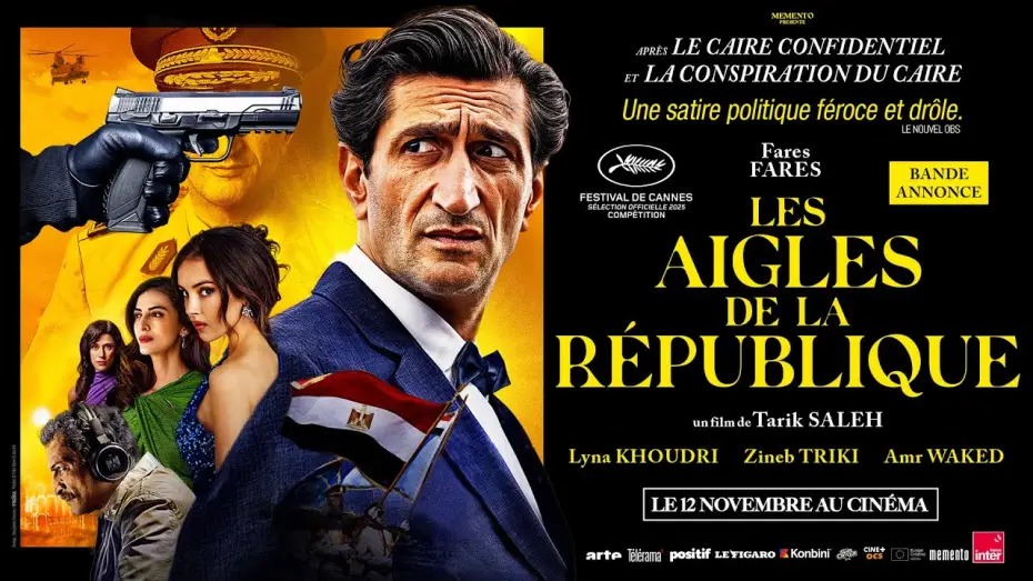Видео к фильму Орлы Республики | LES AIGLES DE LA R&Eacute;PUBLIQUE de Tarik Saleh  | BANDE-ANNONCE OFFICIELLE | AU CIN&Eacute;MA LE 12 NOVEMBRE
