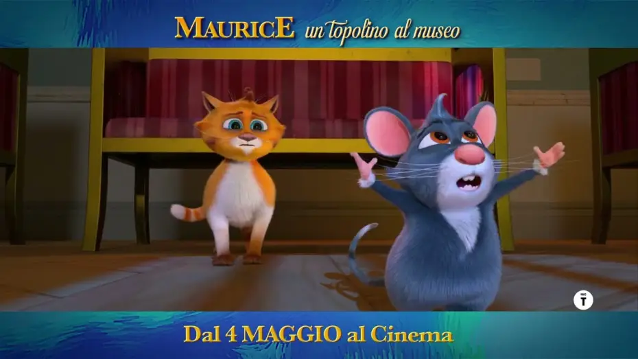 Видео к фильму Коты Эрмитажа | MAURICE: UN TOPOLINO AL MUSEO I dal 4 maggio al cinema