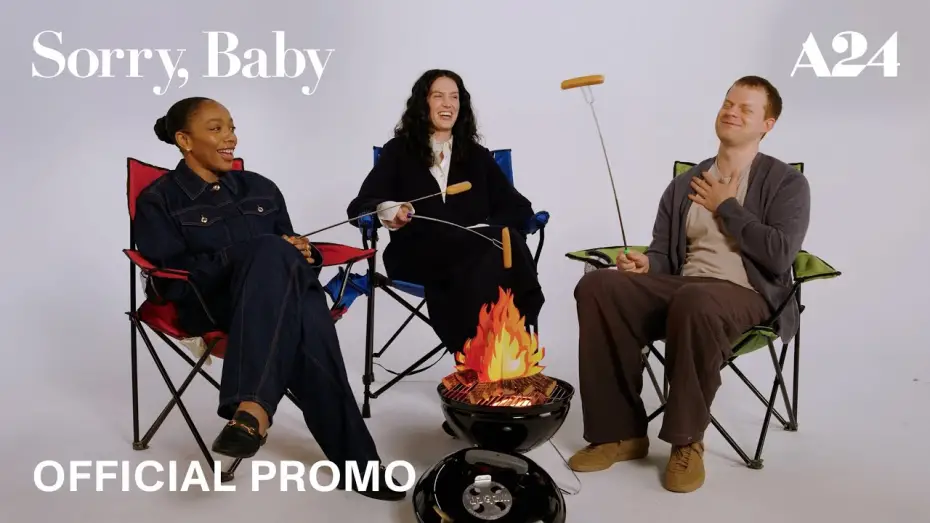 Видео к фильму Прости, детка | Eva Victor, Naomi Ackie & Lucas Hedges Grill Hot Dogs