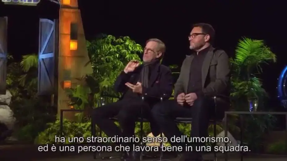 Видео к фильму Мир Юрского периода | JURASSIC WORLD - Intervista a Steven Spielberg e Colin Trevorrow (sottotitoli in italiano)