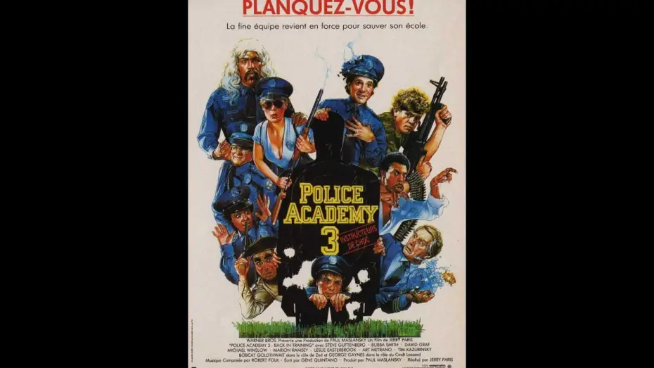 Видео к фильму Полицейская академия 3: Переподготовка | Police Academy 3 : Instructeurs de choc