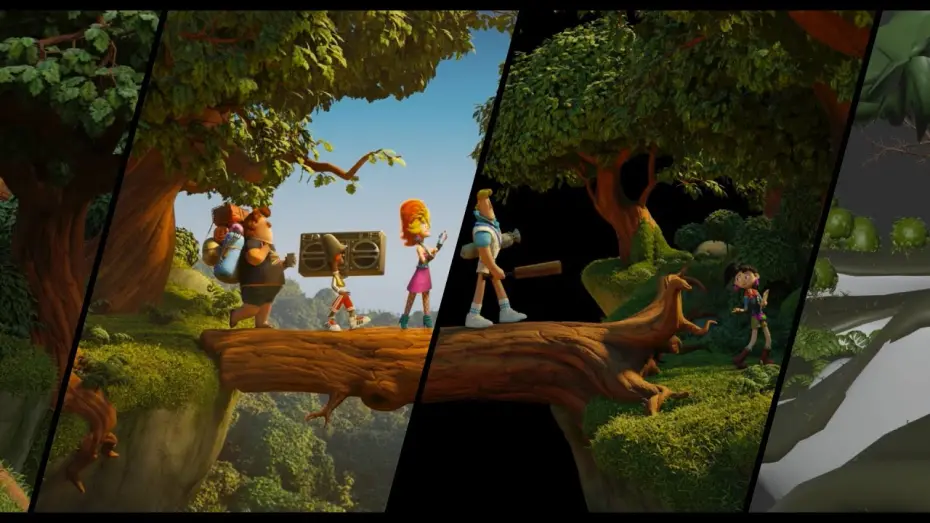 Видео к фильму Sprite Fright | BTS - Blender Open Movie Showreel