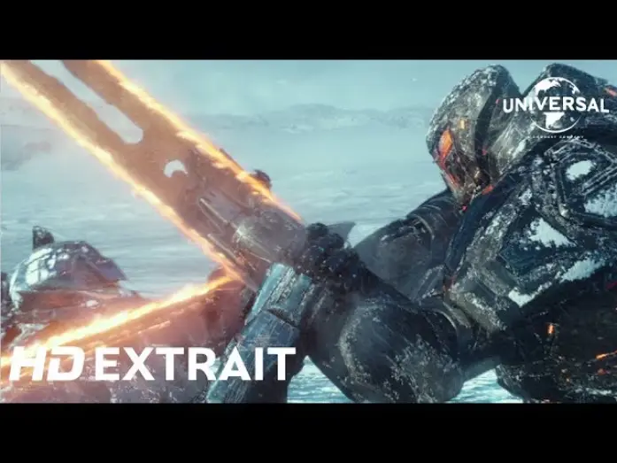 Видео к фильму Тихоокеанский рубеж 2 | Pacific Rim Uprising / Extrait 3 "Gipsy Avenger vs Obsidian Fury" VF [Au cin&eacute;ma le 21 Mars]