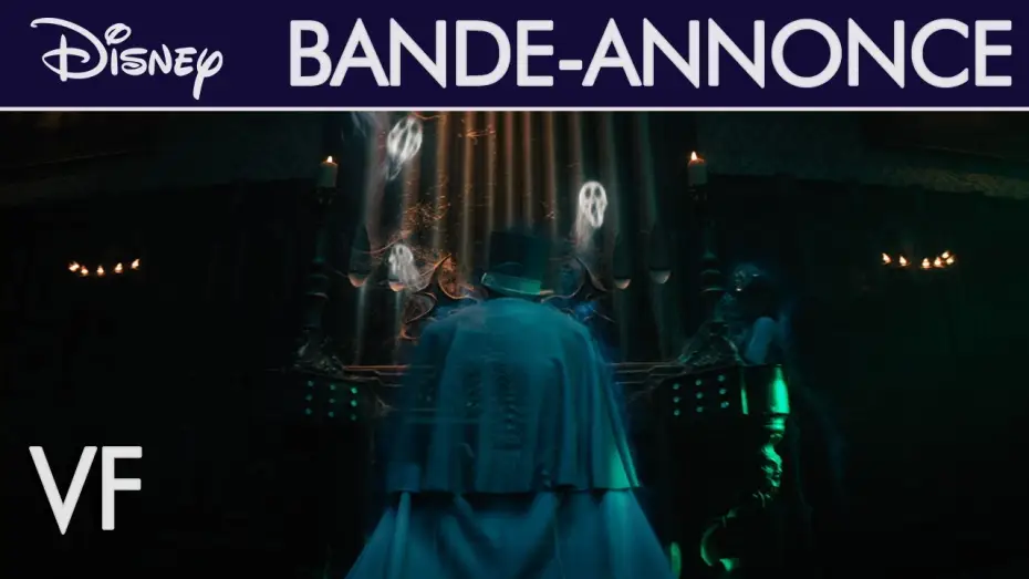 Видео к фильму Особняк с привидениями | Le Manoir Hant&eacute; - Bande-annonce officielle (VF) | Disney