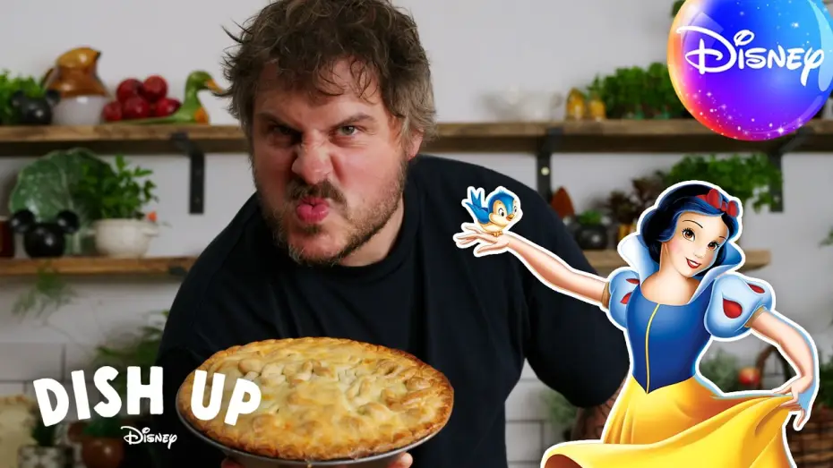Видео к фильму Белоснежка и семь гномов | Baking Snow White&rsquo;s Gooseberry Pie | Dish Up Disney