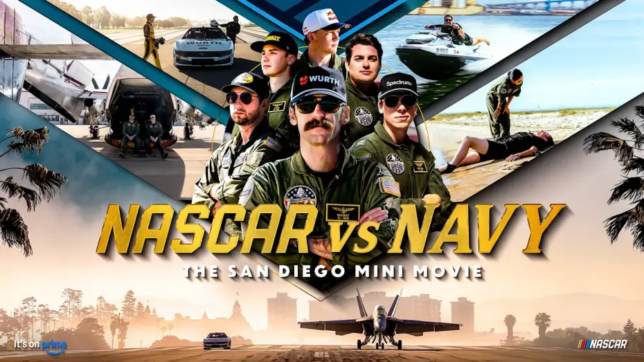 Видео к фильму NASCAR vs. Navy: The San Diego Mini Movie | NASCAR vs Navy | Official Trailer
