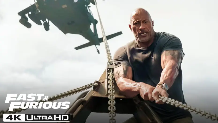 Видео к фильму Форсаж: Хоббс и Шоу | Hooking a Helicopter to a Truck