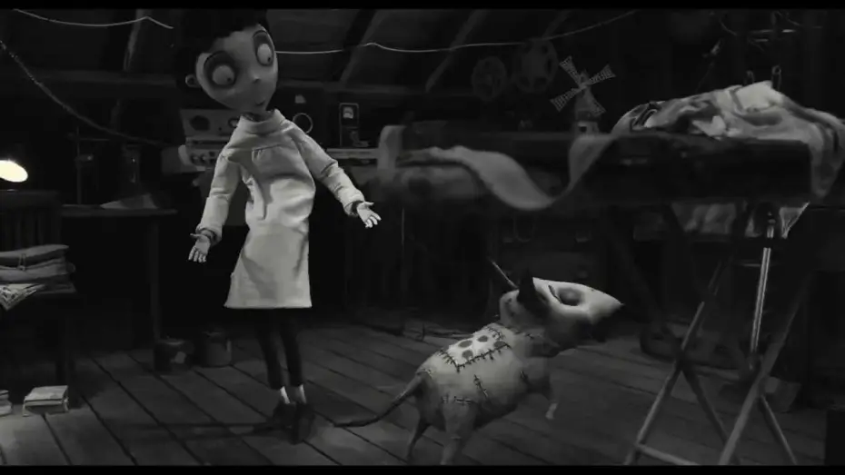 Видео к фильму Франкенвини | Frankenweenie - Deutscher Trailer HD.mp4