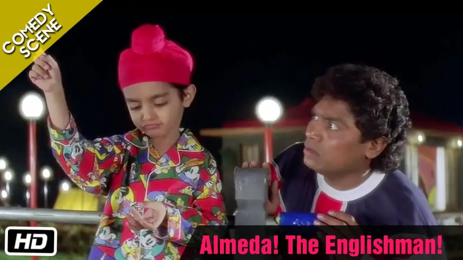 Видео к фильму Bcё в жизни бывает | Almeda! The Englishman! - Comedy Scene - Kuch Kuch Hota Hai - Johnny Lever, Farida Jalal,