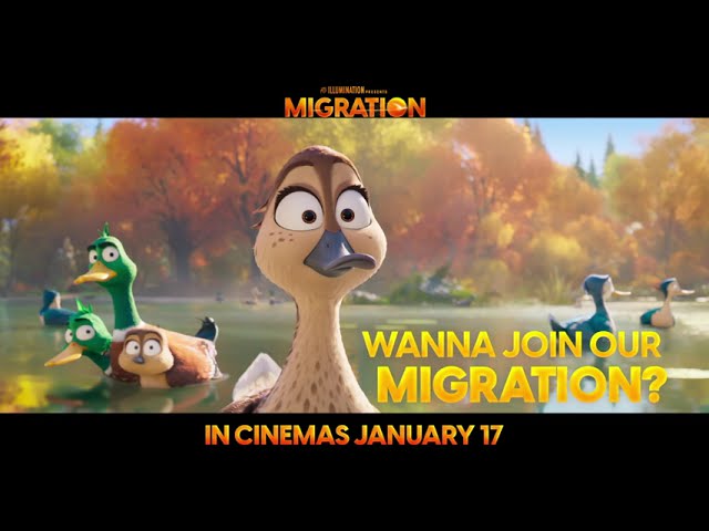 Видео к фильму Миграция | Come for a wild, wonderful ride through skies & city lights.