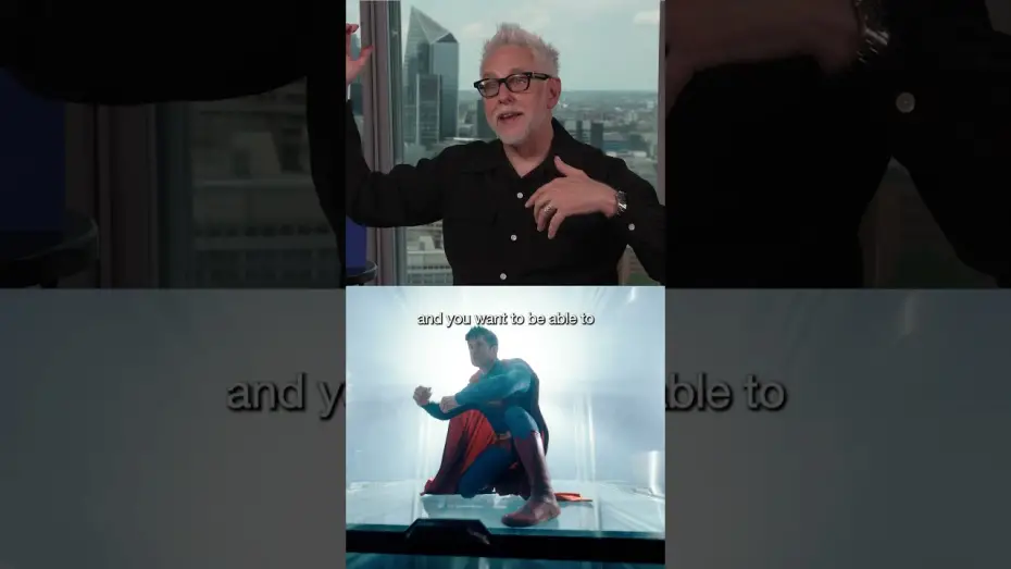 Видео к фильму Superman | James Gunn on why Superman needs to be seen on the biggest screen possible