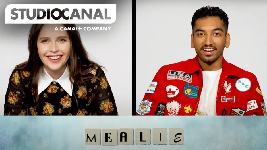 Видео к фильму Последнее письмо от твоего любимого | Felicity Jones and Nabhaan Rizwan Unscramble Anagrams