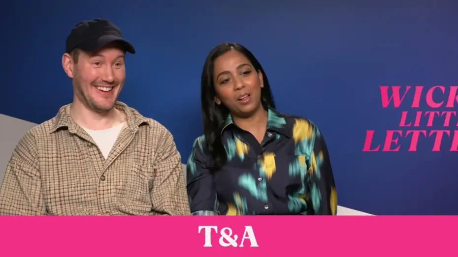 Видео к фильму Wicked Little Letters | WTAF? DILLIGAF? Anjana Vasan and Jonny Sweet guess famous swear word abbreviations