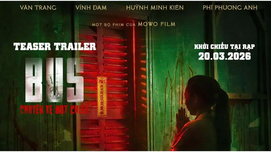 Видео к фильму Bus: Chuyến Xe Một Chiều | BUS - A One-Way Ride | Teaser | Releasing in theaters March 20, 2026 | Film 2026