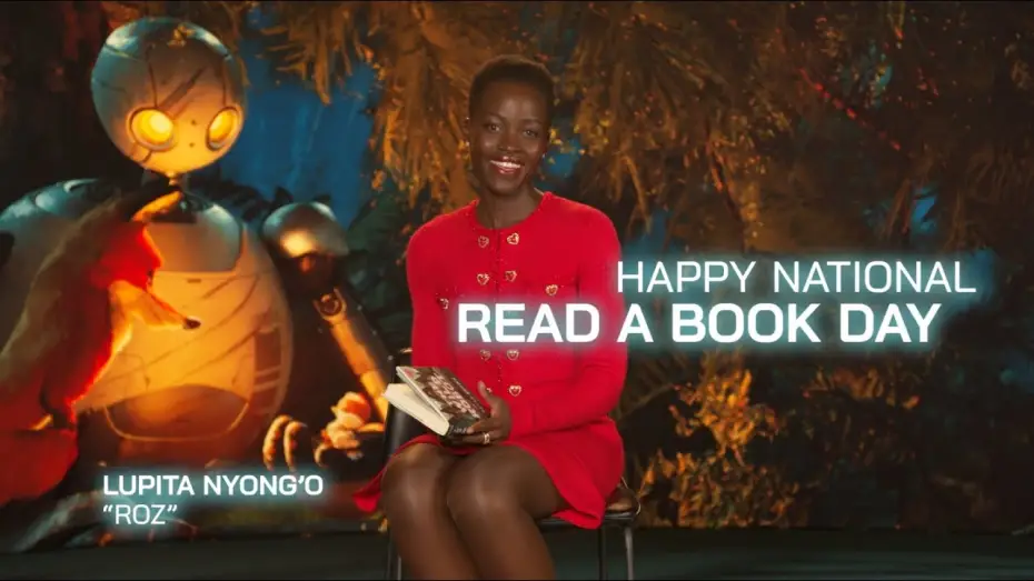 Видео к фильму The Wild Robot | National Read A Book Day With Lupita Nyong&rsquo;o