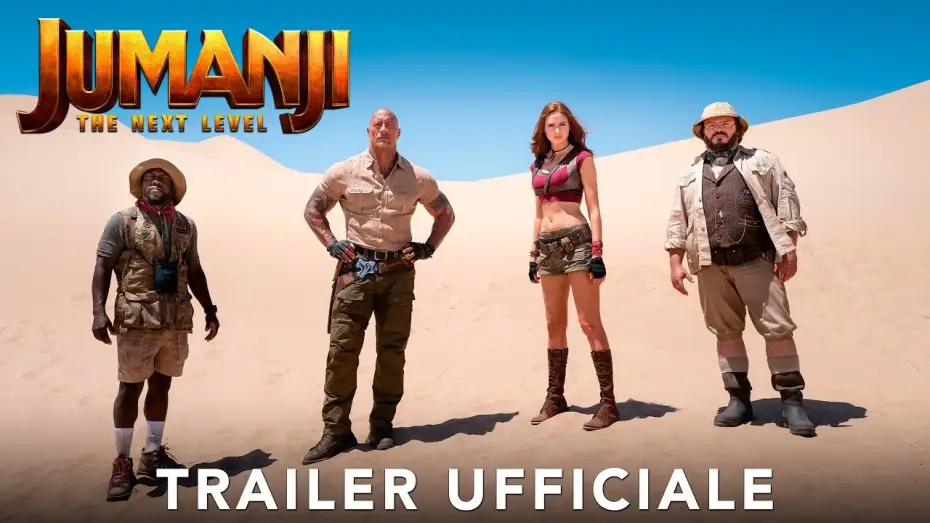 Видео к фильму Джуманджи: Новый уровень | Jumanji: The Next Level - Trailer ufficiale | Dal 25 dicembre al cinema