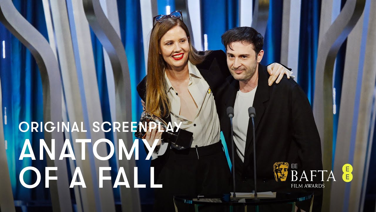 Видео к фильму Анатомия падения | Anatomy of a Fall wins Original Screenplay |  EE BAFTA Film Awards 2024