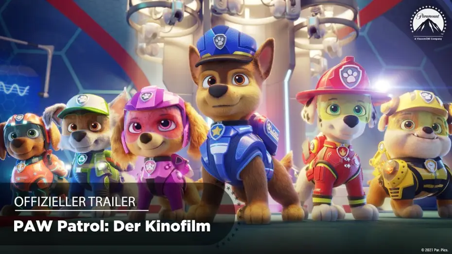 Видео к фильму Щенячий патруль в кино | PAW PATROL: DER KINOFILM | OFFIZIELLER TRAILER | Paramount Pictures Germany