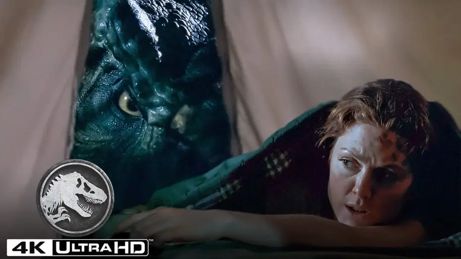 Видео к фильму Парк Юрского периода 2: Затерянный мир | The T. rex Attacks The Camp