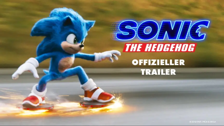 Видео к фильму Соник в кино | SONIC THE HEDGEHOG | OFFIZIELLER TRAILER | Paramount Pictures Germany