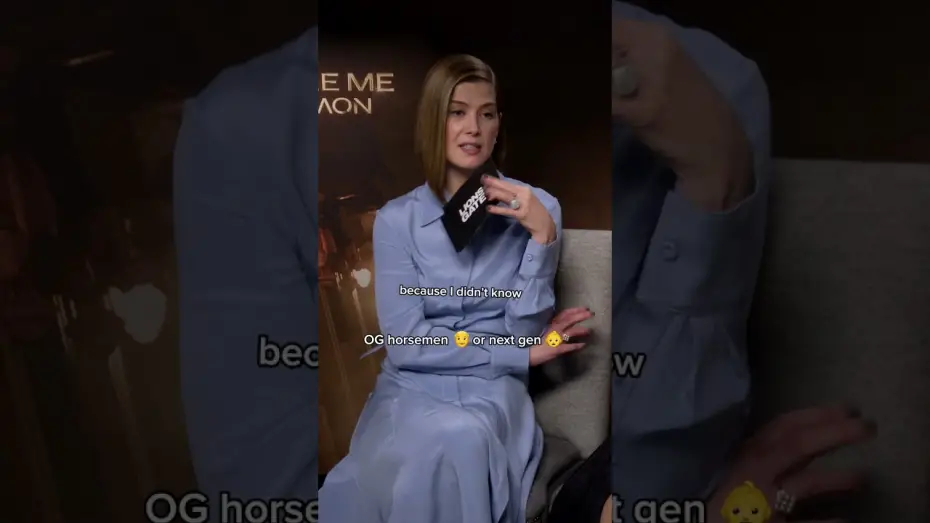 Видео к фильму Иллюзия обмана 3 | Isla, Rosamund and Ariana answering the BIG questions (new or OG Horsemen ofc)