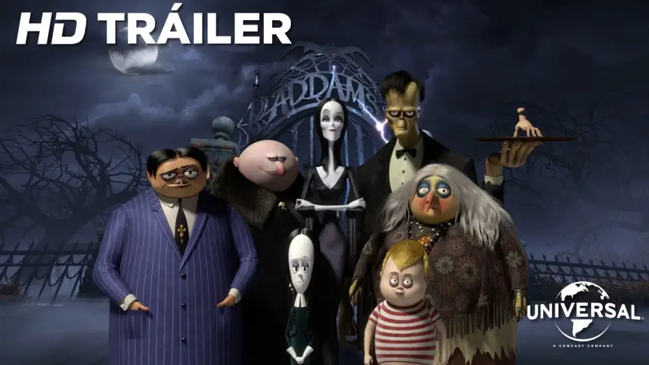 Видео к фильму Семейка Аддамс | LA FAMILIA ADDAMS - Tr&aacute;iler 1 (Universal Pictures) - HD