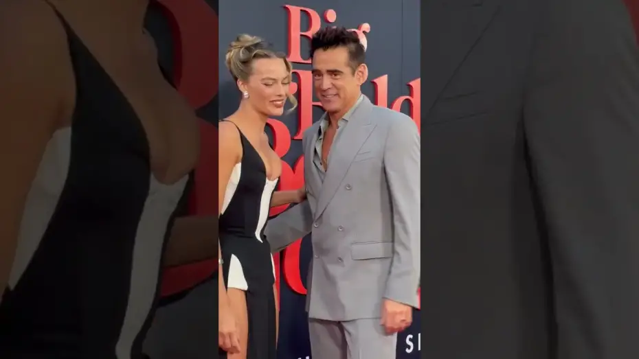 Видео к фильму Большое смелое красивое путешествие | Margot Robbie and Colin Farrell reunite at the New York City premiere