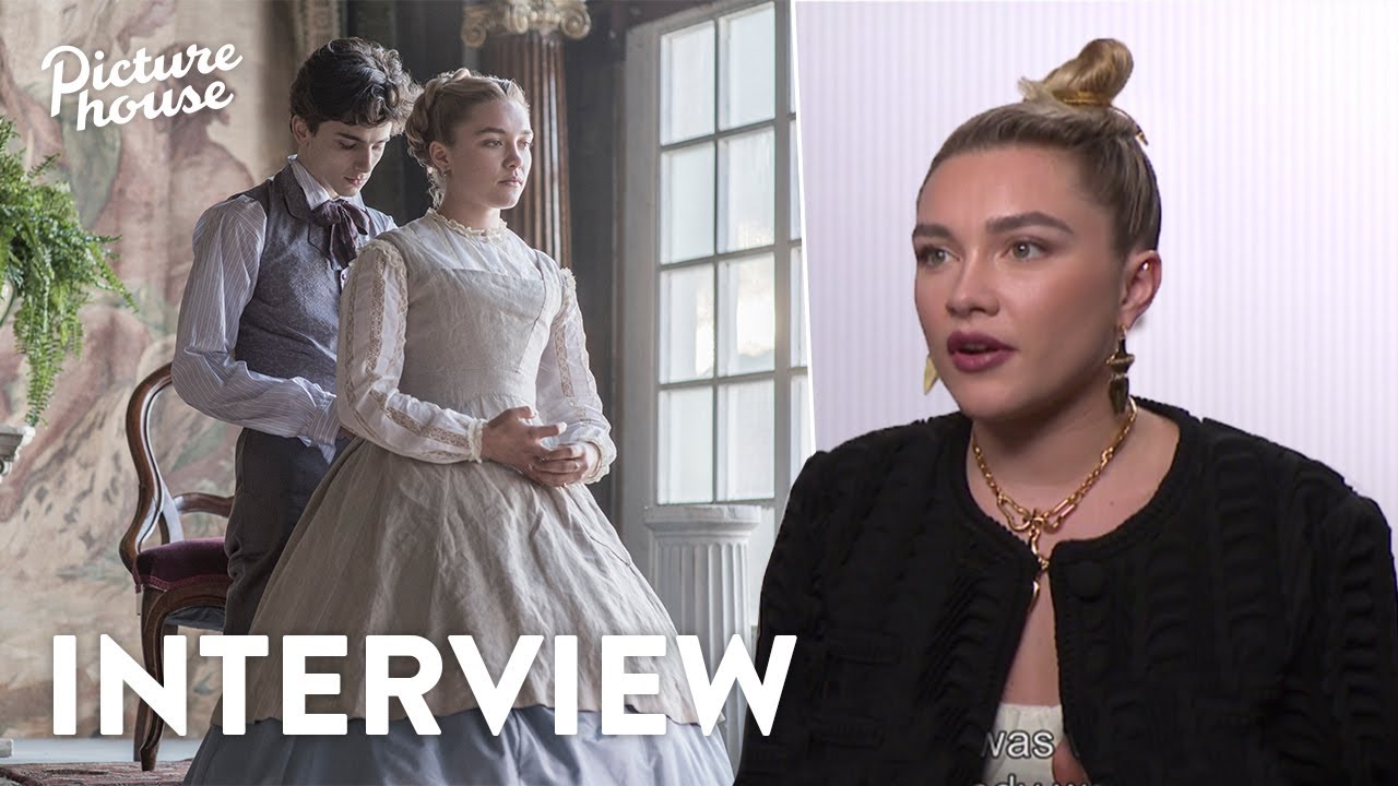 Видео к фильму Маленькие женщины | Florence Pugh on 'Little Women' | Interview
