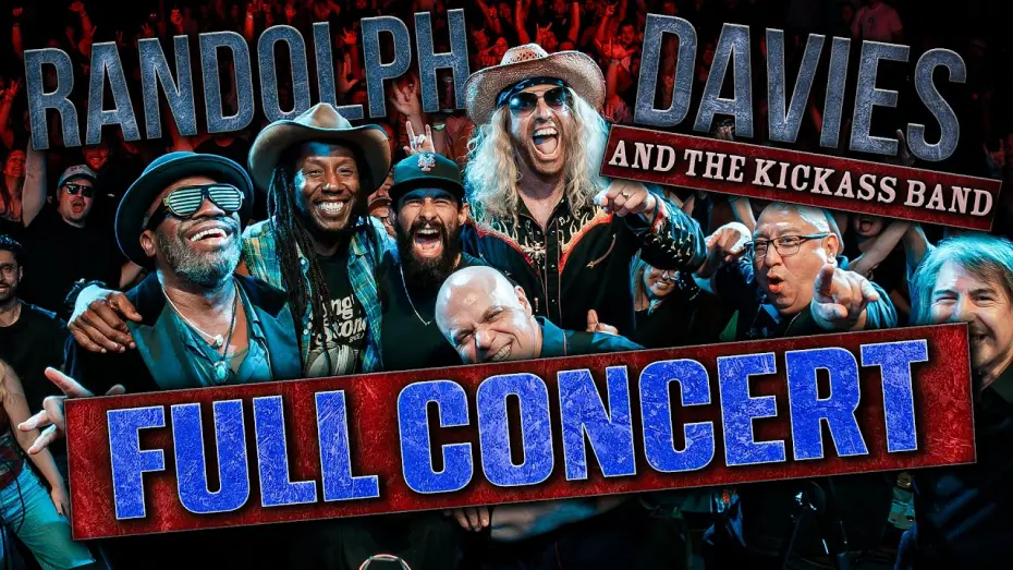 Видео к фильму Randolph Davies and the Kickass Band: The Official Concert | Randolph Davies and the Kickass Band | The Official Concert @adamraycomedy