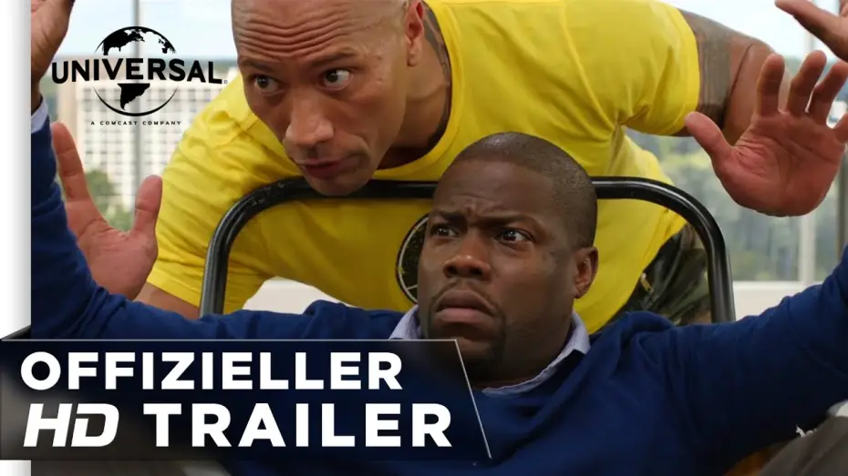 Видео к фильму Полтора шпиона | Central Intelligence - Trailer deutsch / german HD