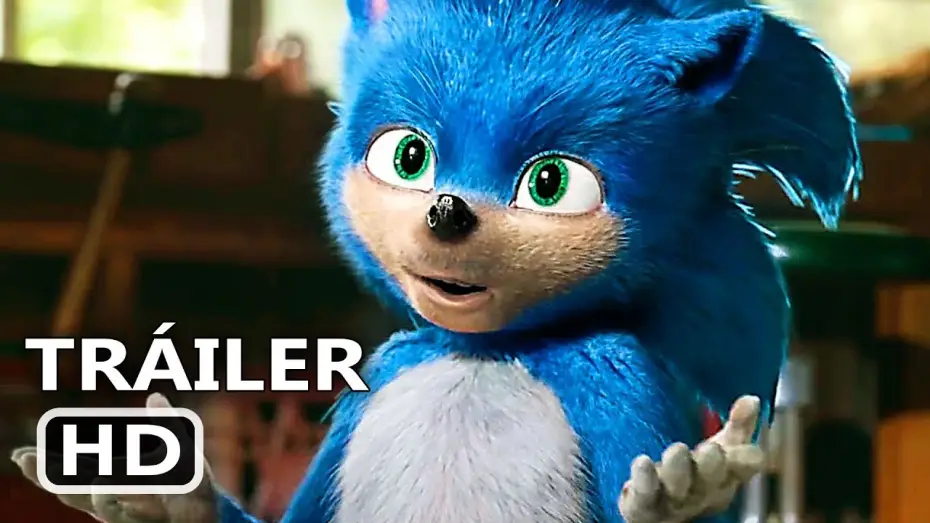 Видео к фильму Соник в кино | SONIC LA PEL&Iacute;CULA Tr&aacute;iler Espa&ntilde;ol DOBLADO (Jim Carrey, 2019)