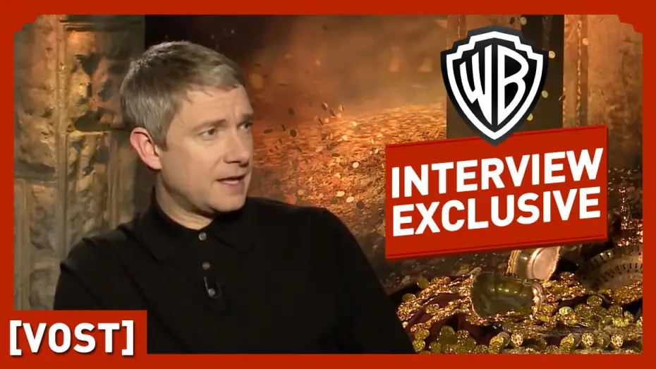 Видео к фильму Хоббит: Пустошь Смауга | Le Hobbit - Interview Martin Freeman (VOST) - Peter Jackson