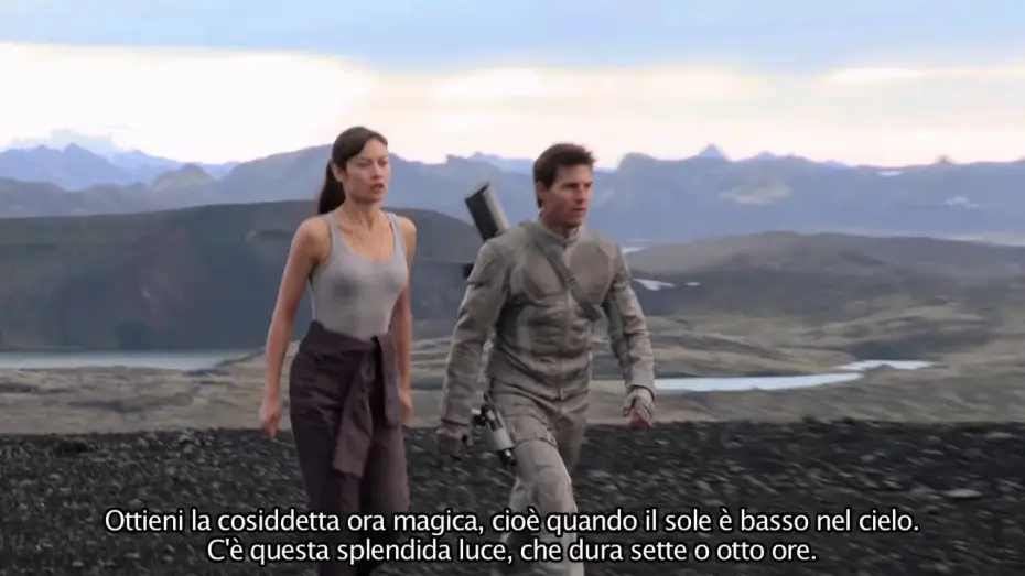 Видео к фильму Обливион | Sul set di Oblivion: il primo giorno in Islanda (sottotitoli in italiano)