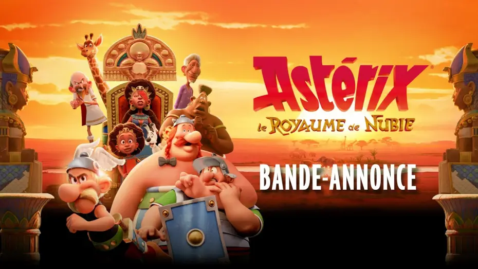 Видео к фильму Астерикс в Африке | ASTERIX - LE ROYAUME DE NUBIE - Bande-annonce