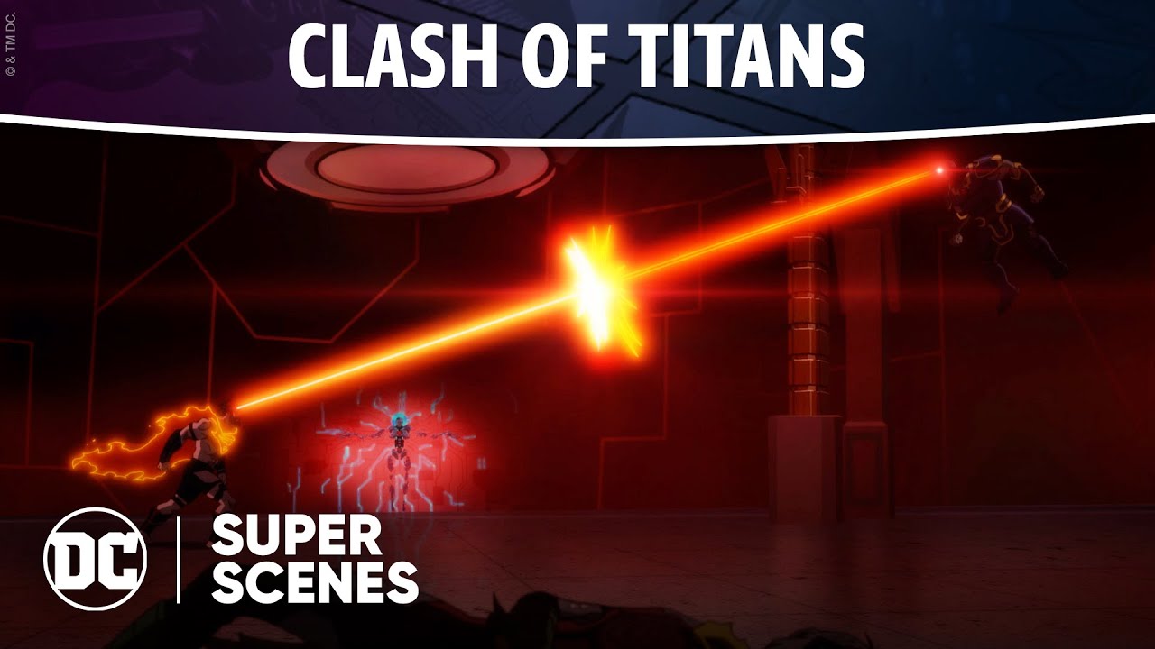 Видео к фильму Тёмная Лига справедливости: Война Апокалипсиса | DC Super Scenes: Trigon vs Darkseid