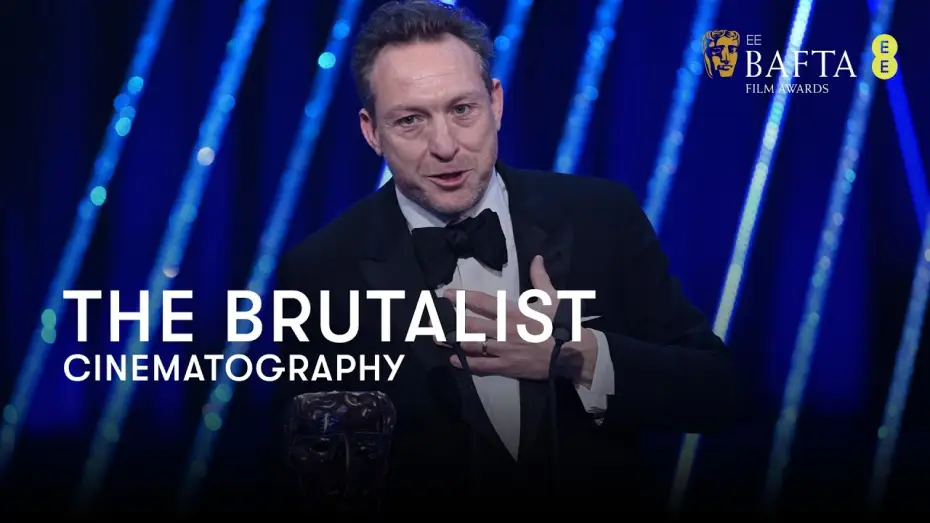 Видео к фильму Бруталист | The Brutalist wins the Cinematography BAFTA | BAFTA Film Awards 2025