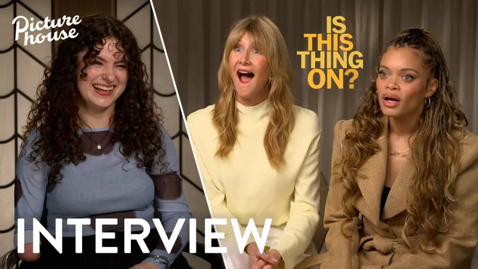 Видео к фильму Is This Thing On? | Interview with Laura Dern & Andra Day