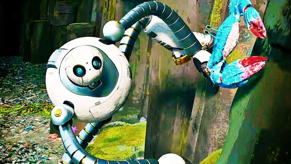 Видео к фильму The Wild Robot | Дикий робот &mdash; Русский трейлер (Дубляж, 2024)