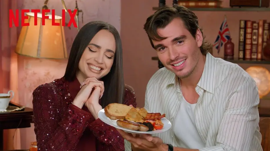 Видео к фильму Мой год в Оксфорде | Corey Mylchreest Teaches Sofia Carson How To Be British