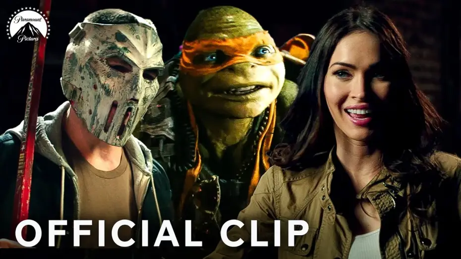 Видео к фильму Черепашки-ниндзя 2 | Megan Fox Meets Casey Jones and the Ninja Turtles