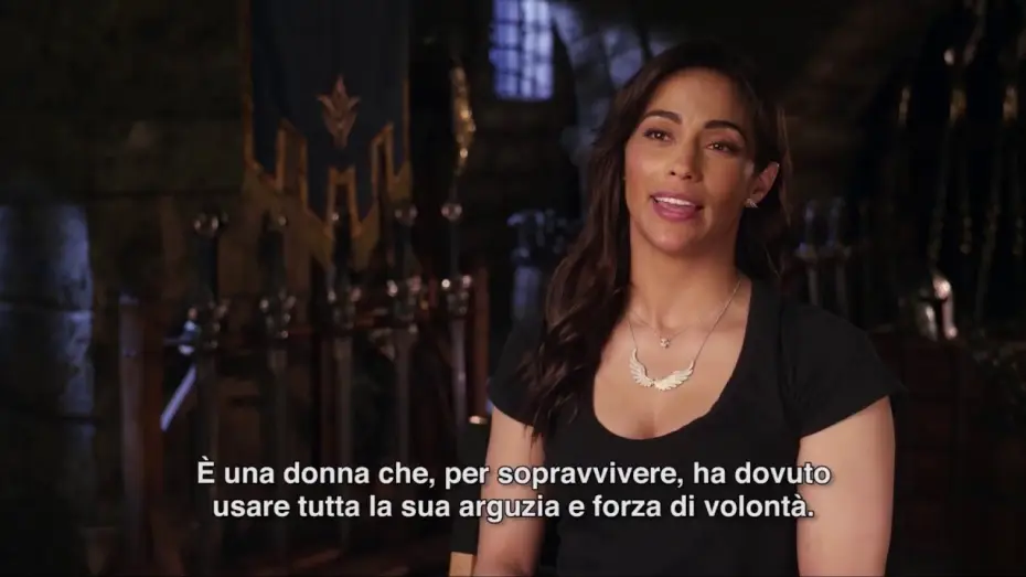 Видео к фильму Варкрафт | WARCRAFT - L'INIZIO di Duncan Jones: intervista a Paula Patton (sottotitoli in italiano)
