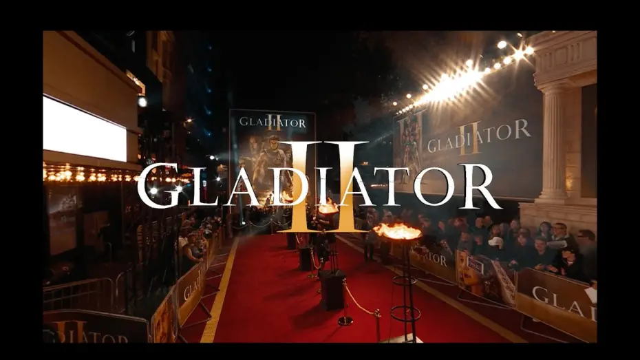 Видео к фильму Gladiator II | London Premiere