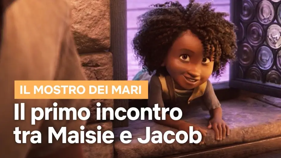 Видео к фильму Морской монстр | Il primo incontro tra Maisie e Jacob
