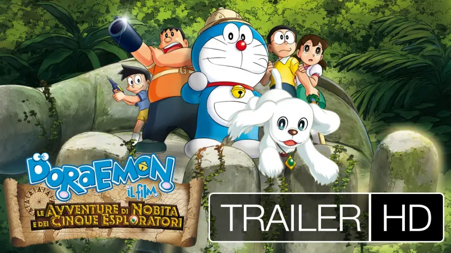 Видео к фильму 映画ドラえもん 新・のび太の大魔境 ～ペコと5人の探検隊～ | DORAEMON - Il nuovo film AL CINEMA